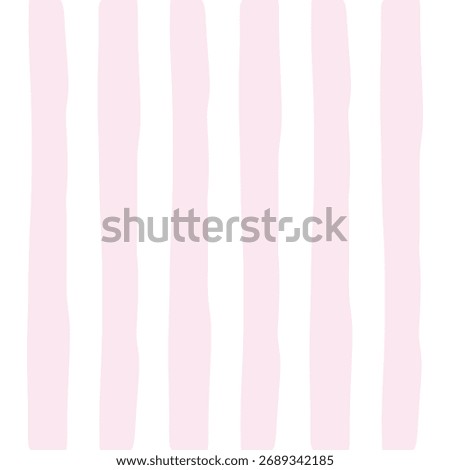 Soft pink vertical seamless stripes vector. Clean and modern striped texture for fabric prints and digital use.
