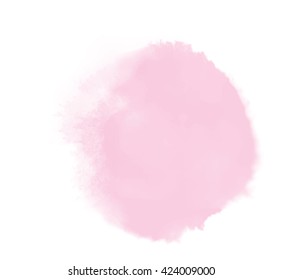 soft pink watercolor 