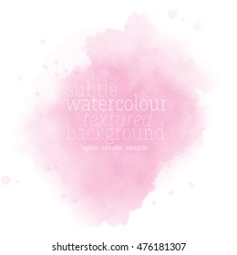 soft pink watercolor background