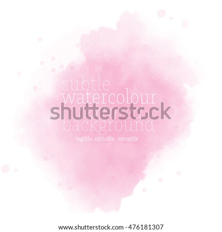 soft pink watercolor background