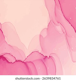 A soft pink watercolor background, creating a gentle and artistic touch for various designs.