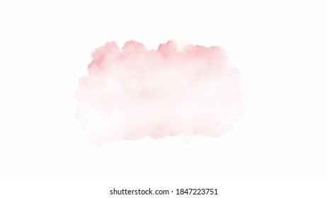 Soft pink watercolor background for textures backgrounds and web banners design

