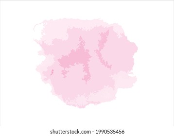 soft pink watercolor paint background