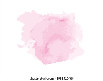 soft pink watercolor paint background