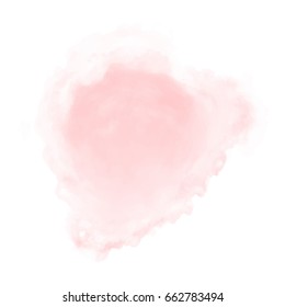 soft pink watercolor, vector