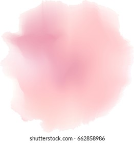 Similar Images, Stock Photos & Vectors of Light Pink Round Watercolor