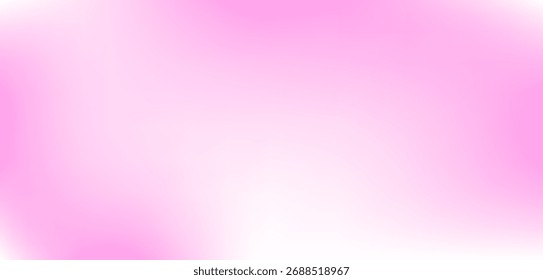 Un suave degradado borroso rosa y blanco, perfecto para fondos de ensueño, diseños mínimos y Arte vectorial delicado.