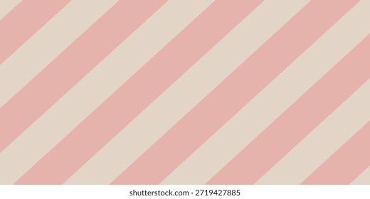 Patrón de rayas diagonales suaves de color rosa y blanco visto directamente desde arriba
