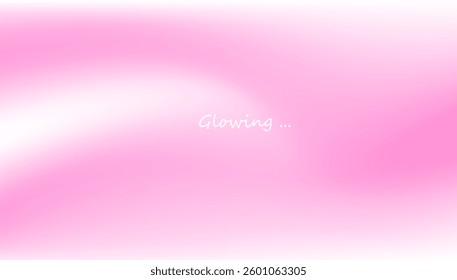 Soft pink and white glow gradient with a gentle transition, creating a dreamy and elegant background. Perfect for branding, web design, and modern artwork.