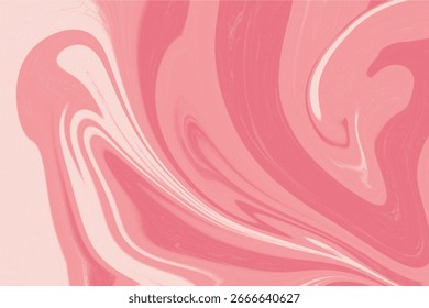 Gradiente rosa suave e branco formando um efeito de mármore delicado.