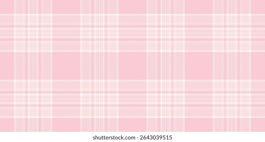 Soft pink and white plaid pattern.  Perfect for backgrounds, textile designs, or feminine branding.  This delicate texture evokes feelings of sweetness and gentleness.