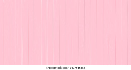 Soft pink wooden texture background. Little baby, girl, woman wallpaper. Realistic wooden vertical purple planks. Nursery room. Interior sweet cafe. Old table board.Timber surface. Painted pine wall