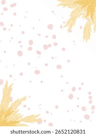 ilustração abstrata colorida amarela rosa suave, fundo, papel de parede, desenho de convite de cartão