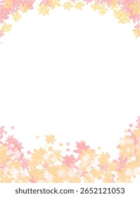soft pink yellow colorful abstract illustration, background, wallpaper, card invitation design
