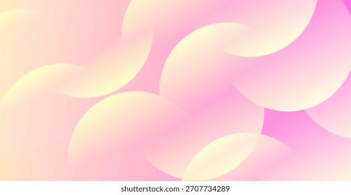 Suave degradado de rosa a melocotón realzado con Formas geométricas limpias, creando una composición moderna, elegante y visualmente equilibrada ideal para proyectos de diseño creativos.