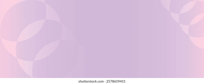 Soft purple background with a gradient texture, featuring overlapping circular patterns. The purple background. Pink digital background. Purple gradient background vector.