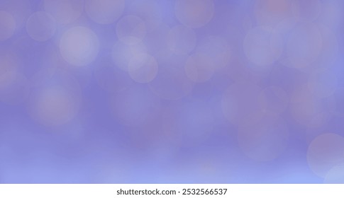 A soft purple bokeh background, with blurred circular light spots creating a dreamy and soothing visual effect. The subtle gradient evokes a calm, peaceful mood.