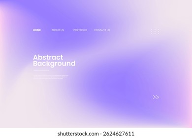 Soft purple futuristic minimalist background. Elegant, exclusive and clean landing page.