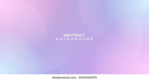 Fundo abstrato gradiente roxo suave com linhas de fluxo mínimas, adequado para anúncios de beleza, convites de eventos ou visuais calmantes.