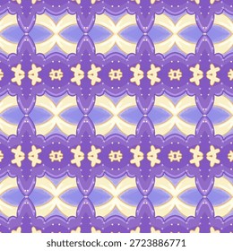 Soft purple pastel decorative pattern with symmetrical shapes and gentle texture, perfect for backgrounds, stationery, and fabric. purple, pattern, pastel, decorative, seamless