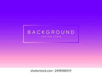 Soft purple pink gradient  background with color palettes