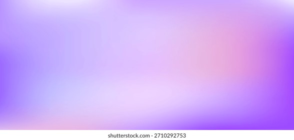 Fondo suave de color púrpura y rosa degradado con transiciones suaves y tonos pastel de ensueño. Ideal para carteles, Anuncios, diseños digitales y proyectos creativos modernos.