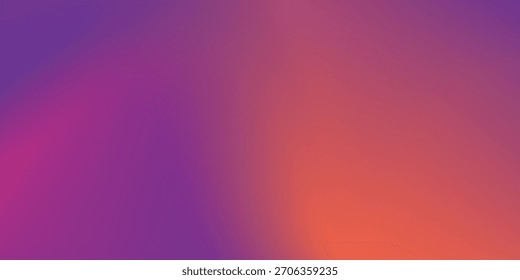 El suave púrpura, rosa y naranja crean una tendencia de fondo degradado dinámica y texturizada.