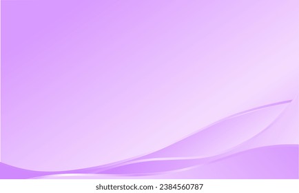 fondo gradiente de ondas suaves en color violeta y rosa.diseño de fondo de paredes en color pastel