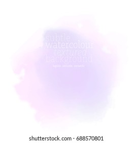 soft purple watercolor