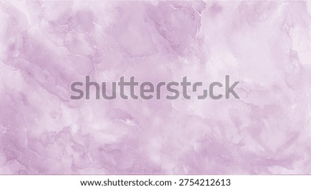 Soft purple watercolor texture background with marble effect and sparkling specks