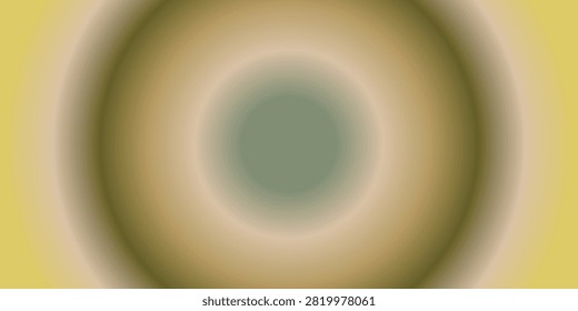A soft, radial gradient featuring concentric circles in muted tones of green, beige, and yellow, creating a calming abstract effect.
