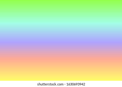 Soft rainbow colors abstract background vector illustration for wallpaper, cover, label, poster, kindergarten decoration, kids space ornament, happy concept or web page graphic design.