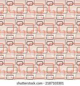 Soft rectangle seamless pattern colorful geometric background for textile
