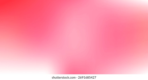 Suave gradiente rojo desvaneciéndose suavemente en un fondo blanco limpio creando un aspecto minimalista y elegante.
