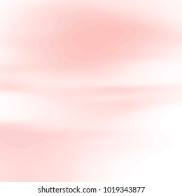 soft red watercolor haze pattern with horizontal aligned wafts of mist, vector illustration