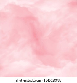 soft red watercolor radial cloudscape pattern, vector illustration