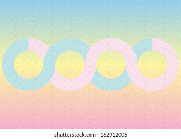 Soft retro background/Pastel background/Vector design