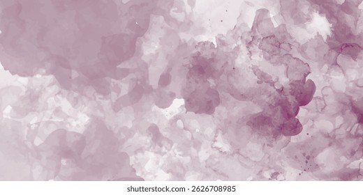 soft, romantic abstract watercolor background in muted mauve, dusty rose, and pastel lavender tones, with gentle brush textures	