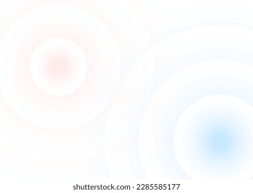 Soft round graphic background texture