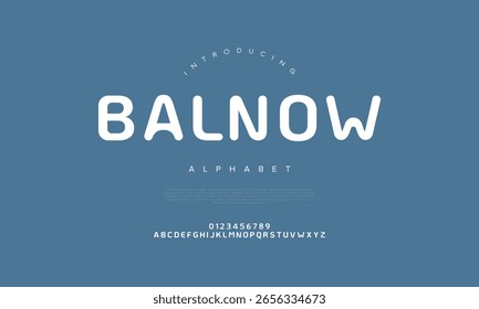 Soft rounded sans serif font, ideal for friendly designs, apps, and modern packaging