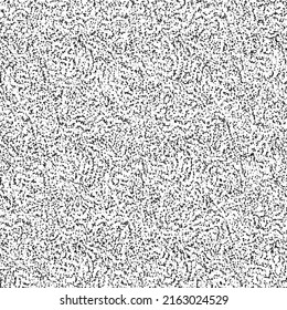Soft rug made of wool, cotton or other pressed material. Rough texture background. Graphics in black and white.
