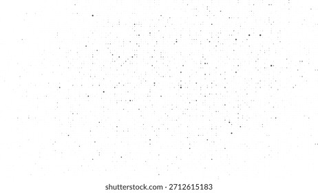 Soft scattered black dot texture for minimal posters, abstract backdrops, simple web layouts, modern digital effects vector illustration
