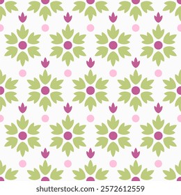 A soft, seamless floral pattern featuring warm pastel tones, perfect for enhancing designs in home decor, fashion, and digital backgrounds