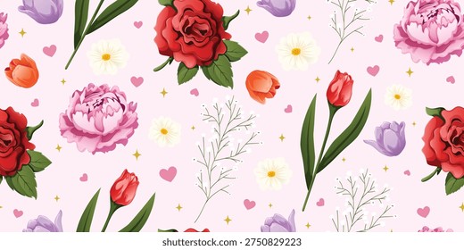 Un  floral suave