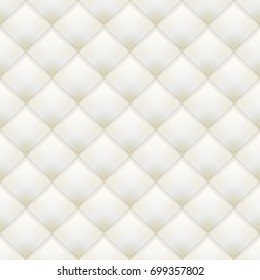 Soft seamless pattern with waves in white. Close-up view. And also includes EPS 10 vector