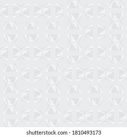 Soft seamless pattern in white and gray colors