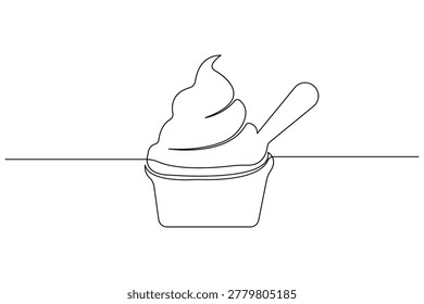 Soft serve ice cream