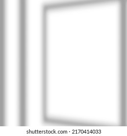 Soft shadow from the   open window   flare transparent effects.Scenes of natural lighting.Template for social media backgrounds, product presentations, photo shots.