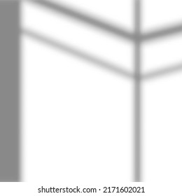 Soft shadow from the window.Scenes of natural lighting.Template for social media backgrounds, product presentations, photo shots.