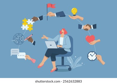 Soft skills, Employees corporate abilities, Personal intelligent features, communication, problem solving, teamwork, leadership, creativity, Negotiation and Persuasion, empathy, time management.
